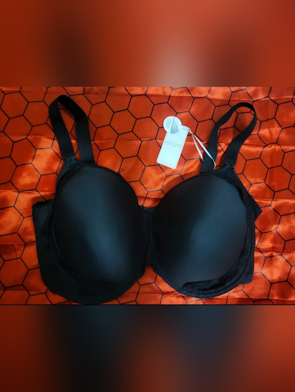 Elomi Black Seamless Molded T-Shirt Bra